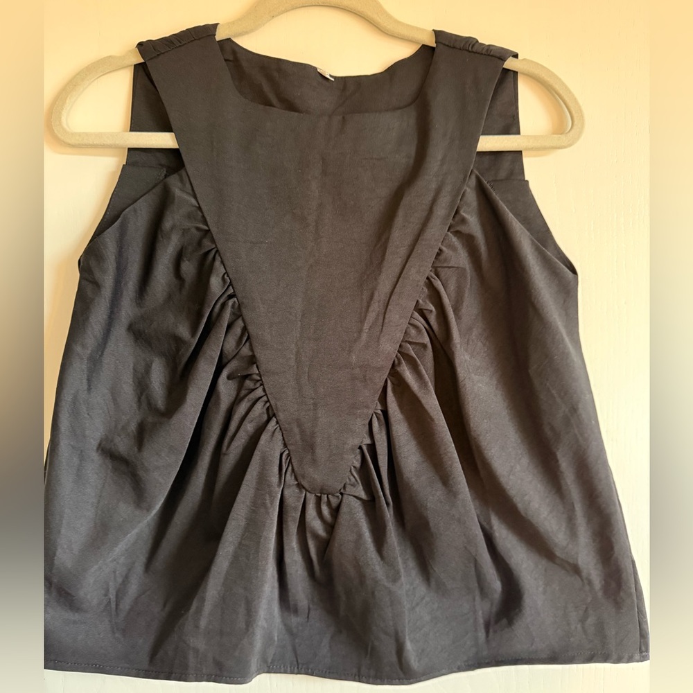 Elegant Black Sleeveless Top